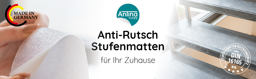 Stufenmatte Nahaufnahme und auf Treppe