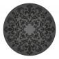 Mobile Preview: Anti-slip shower mat, royal dark, 55 cm round, self-adhesive