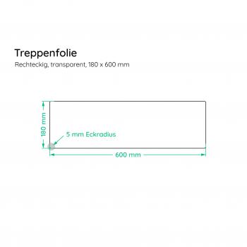 Treppenfolie 180x600 maße