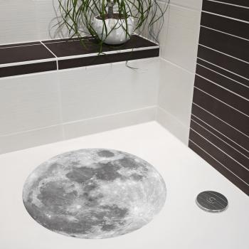 shower mat moon inspiration