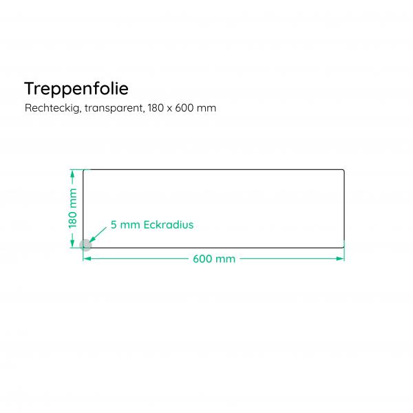 Treppenfolie 180x600 maße
