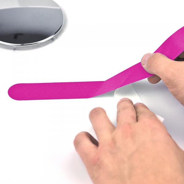 8 Anti-Rutsch-Streifen Verlegen pink