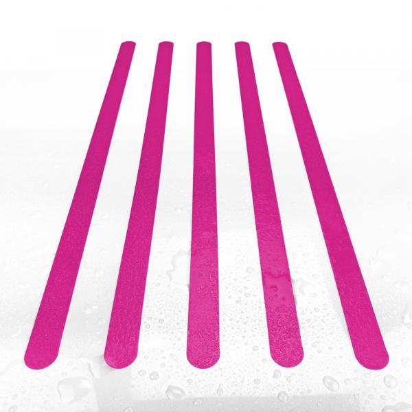 8 Anti-Rutsch-Streifen pink