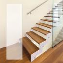 Anti-slip stair foil, rectangular, self-adhesive